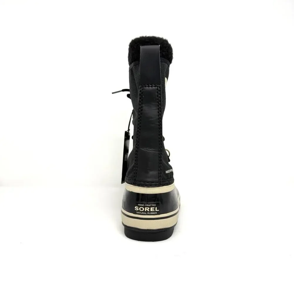 SOREL 1964 Pac Nylon Men's Waterproof Winter Boots Black Size 8 New